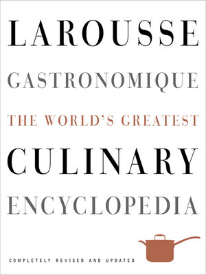 Larousse Gastronomique - ebook